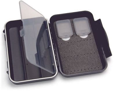Medium 2-Row WP Tube Fly Case w 3 Comp (CF-2403V) Black