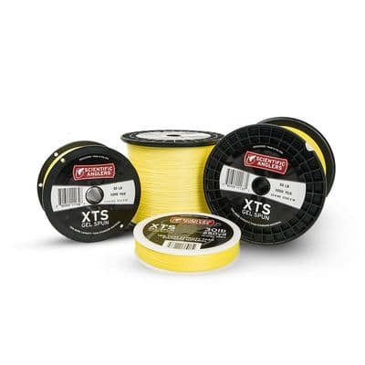 XTS Gel Spun Backing Yellow 2500 yd 30 lb