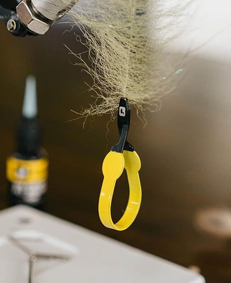 Ergo Hackle Plier - Yellow view 8