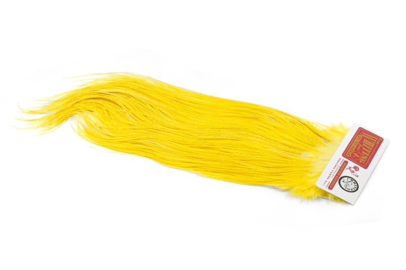 Whiting Silver Saddle White dyed Pale Yellow view 2