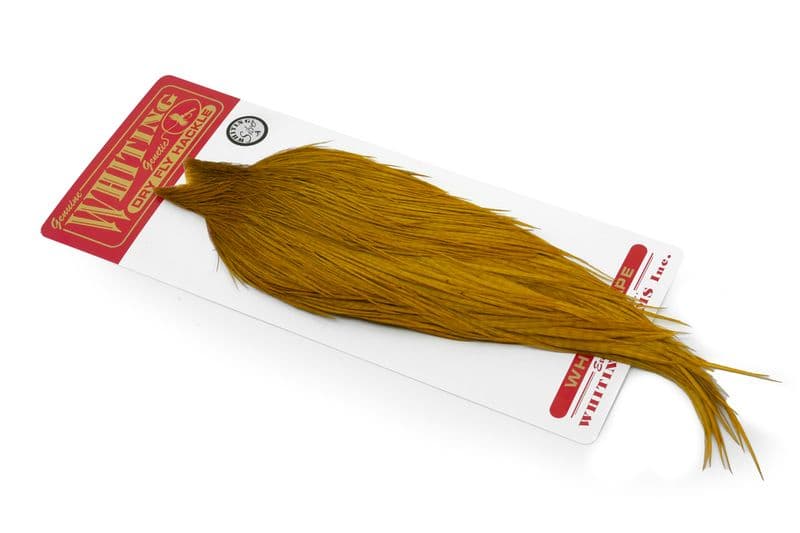 Whiting Silver Cape White dyed Olive view 2