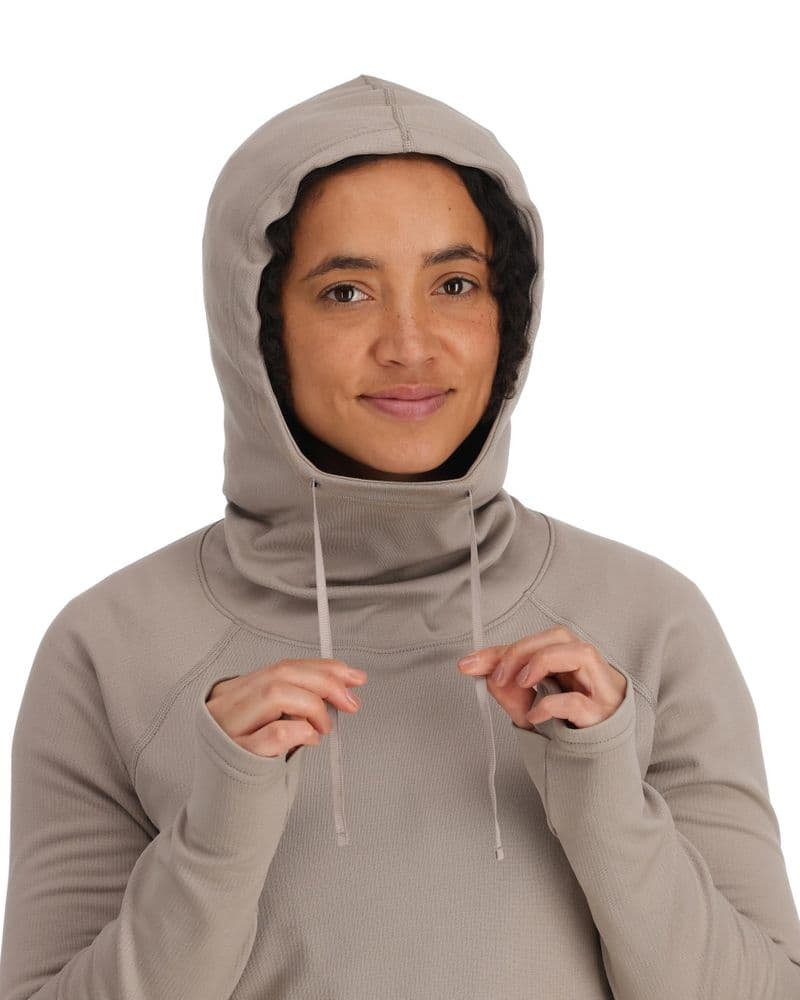 Wms Heavyweight Baselayer Hoody Dolomite view 6