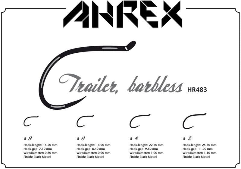 HR483 Trailer Hook Barbless # view 5