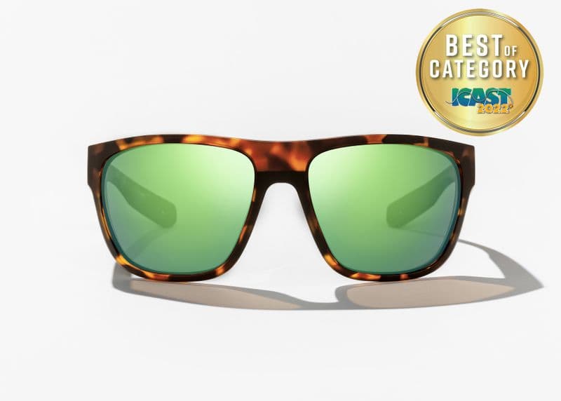 Las Rocas Brown Tort Matte Green Mirror Glass