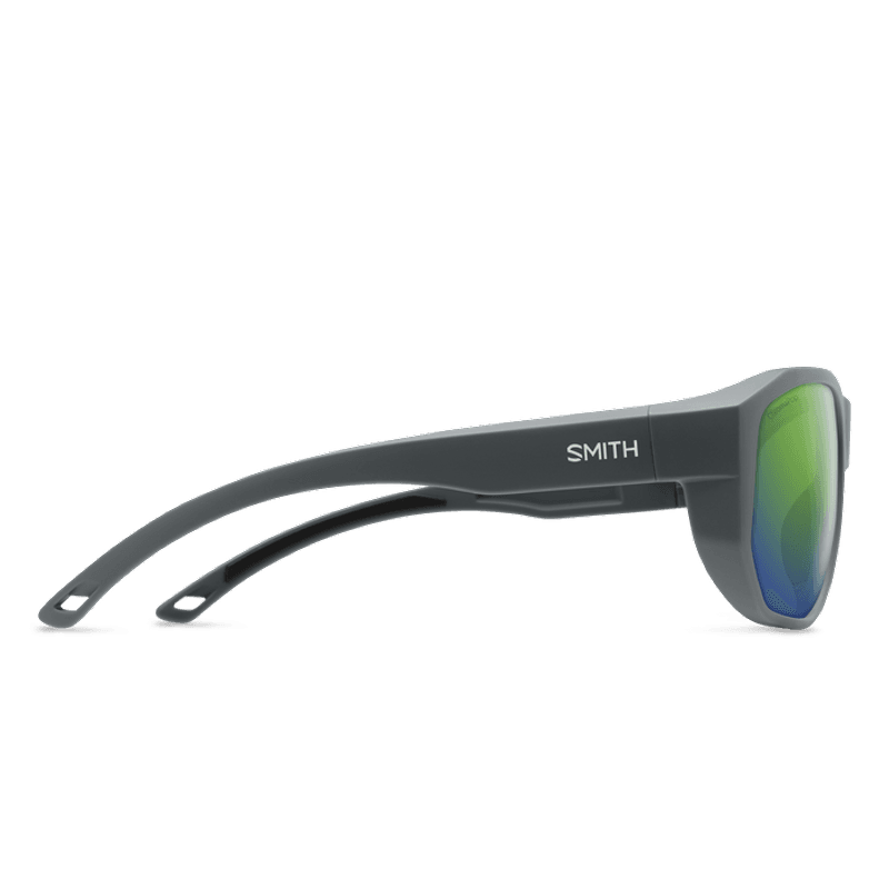 Outrigger Matte Slate ChromaPop Polarized Green Mirror view 3