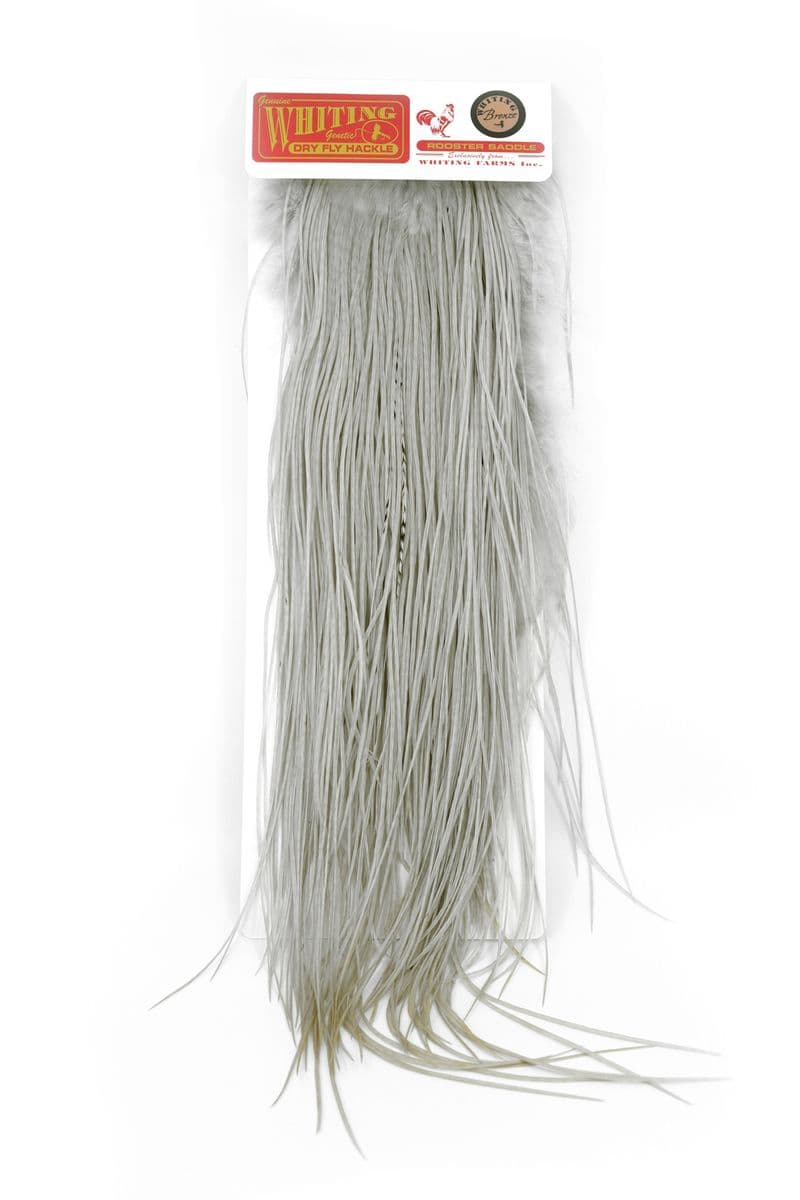 Whiting Bronze Saddle White dyed Light Dun view 3