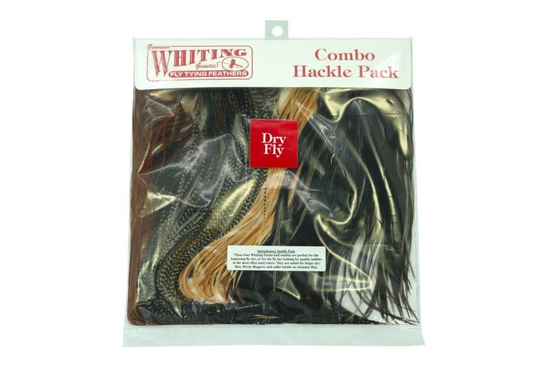 Introductory Hackle Pack - Four 1/2 Saddles view 3
