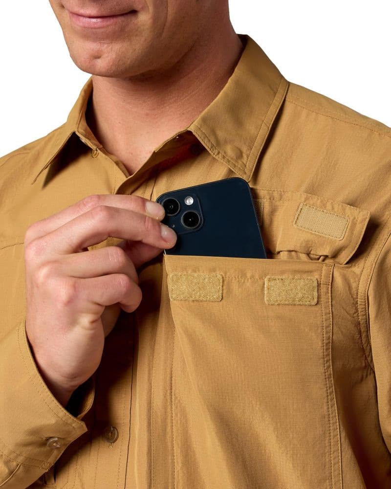 Guide Shirt Sepia view 1