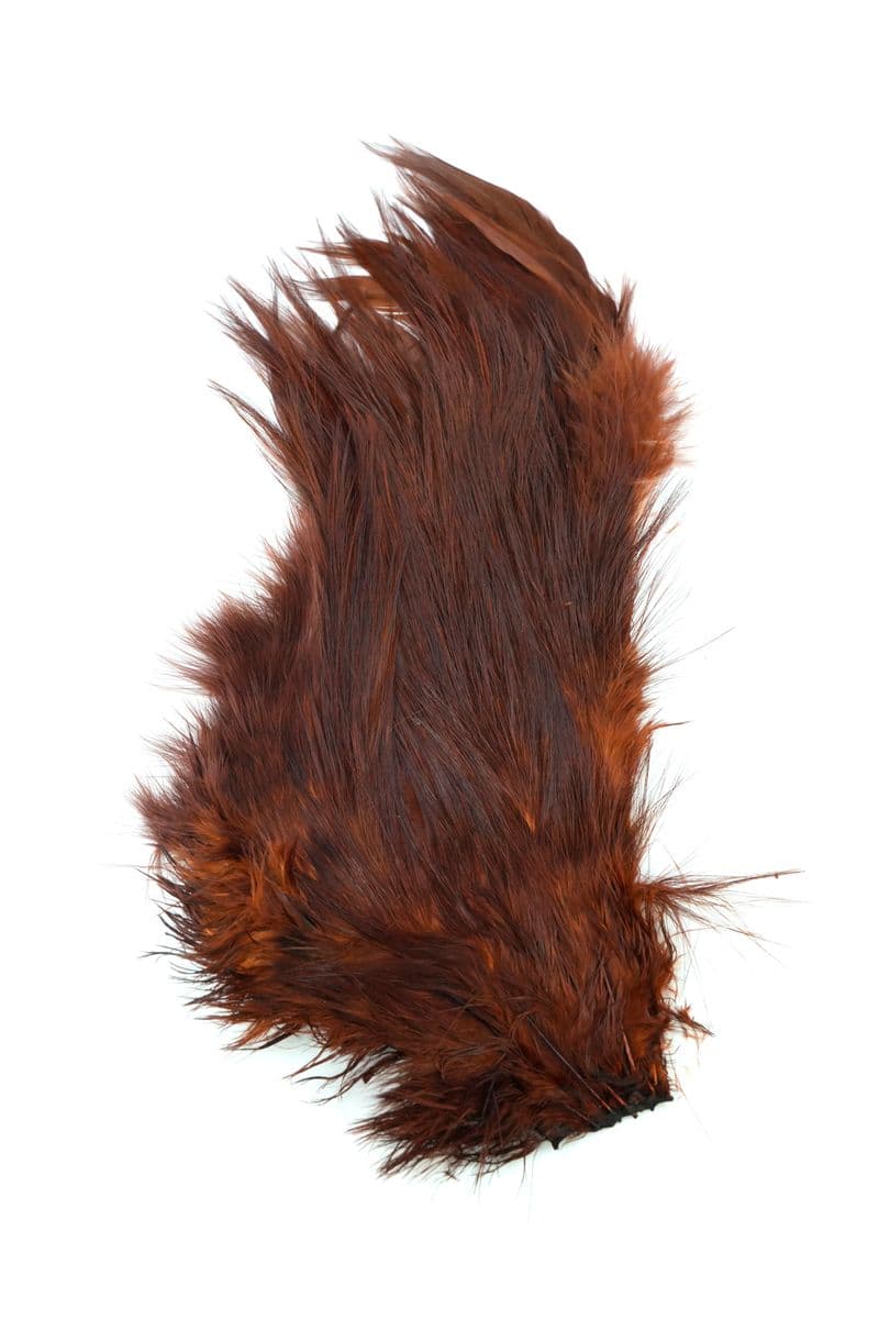 Bird Fur White dyed Coachman Brown view 3