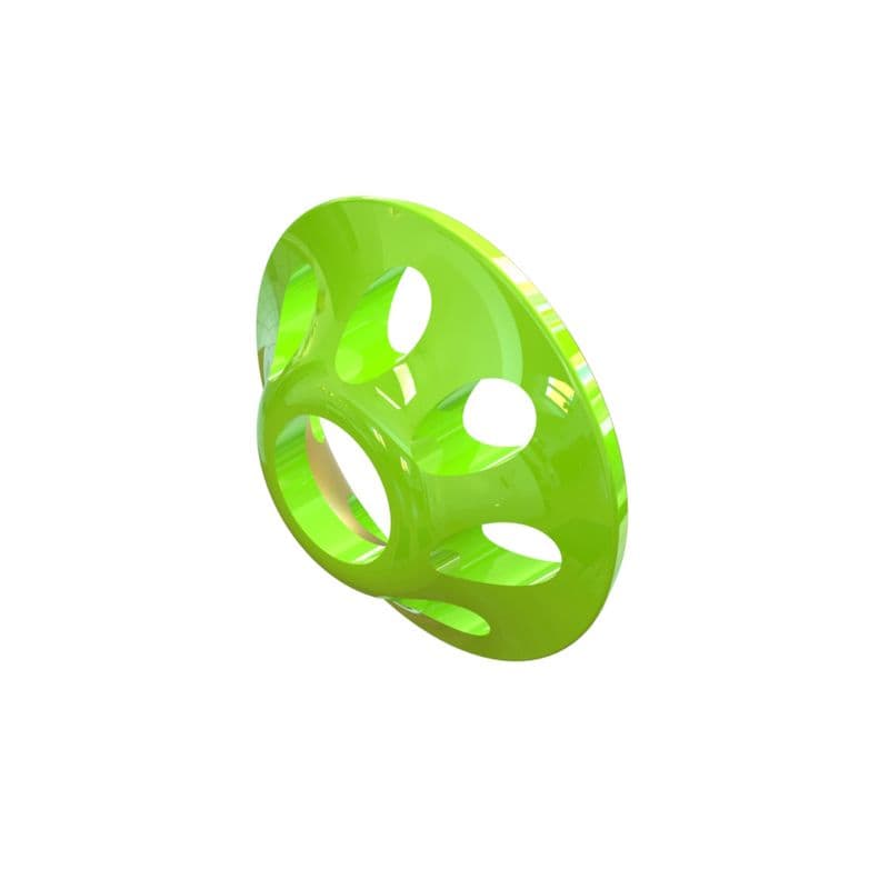 Ultra Sonic Discs M 9mm Chartreuse view 2