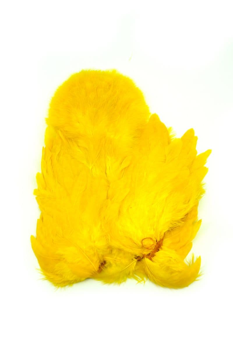 American Hen SH/C White dyed Yellow view 3