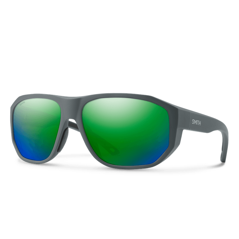 Outrigger Matte Slate ChromaPop Polarized Green Mirror