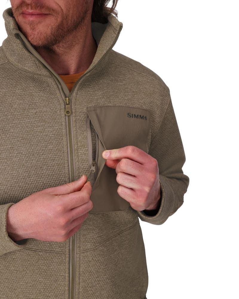 Harbor Fleece Sturgeon Heather view 1