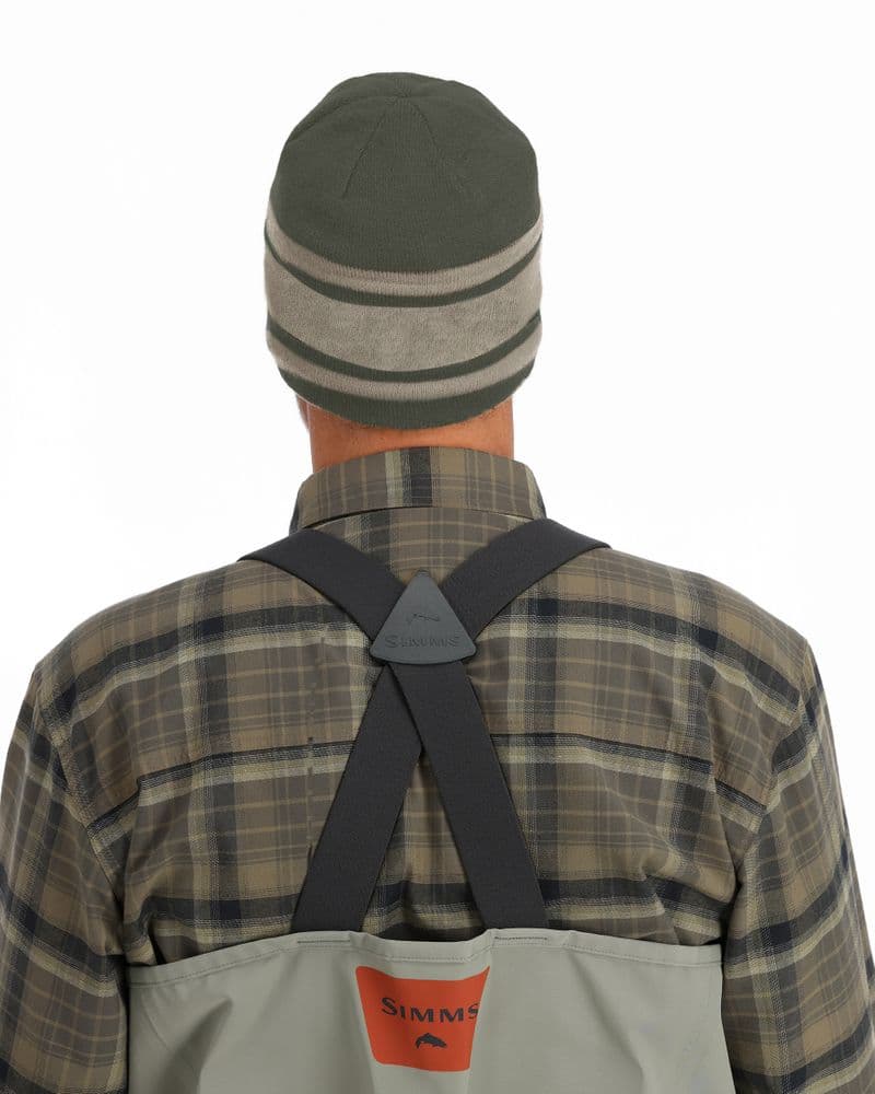 Hayward Wool Beanie Dark Olive view 1