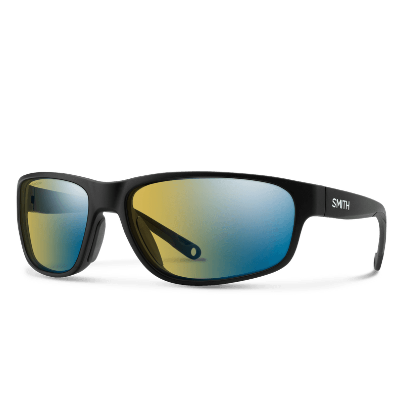 Redding 2 Matte Black Polarchromic Yellow Blue Mirror view 2
