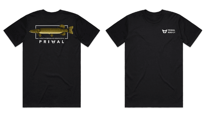 Primal Artist Tee Pike Black