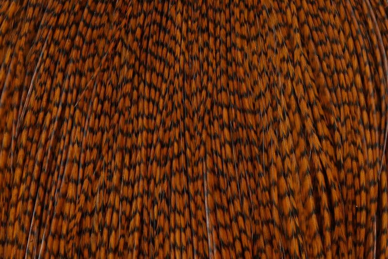 Whiting Silver Cape Grizzly dyed Brown view 1