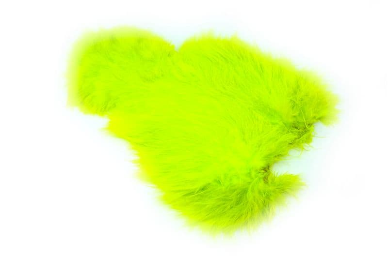 Spey SH/C White dyed Fl. Yellow Chartreuse view 2