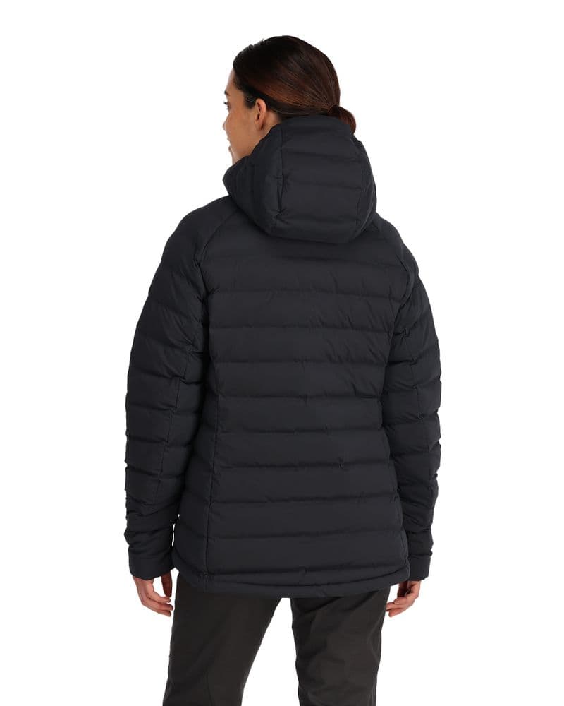 Wms Exstream Hooded Jacket Black view 5