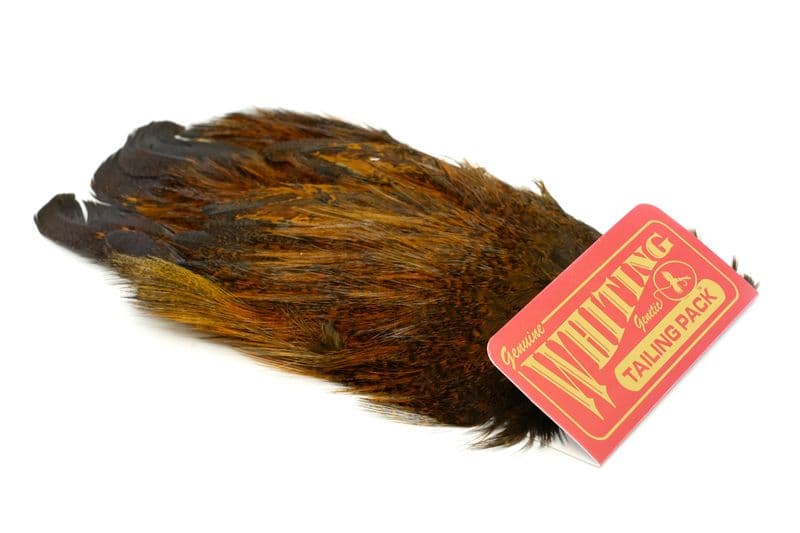 Coq de Leon Mayfly Tailing Pack Badger dyed Copper Olive view 1