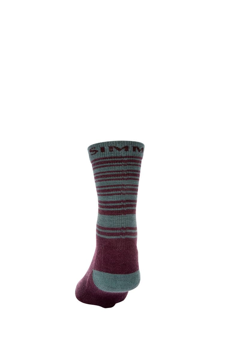 Wms Merino Lightweight Hiker Sock Garnet view 2