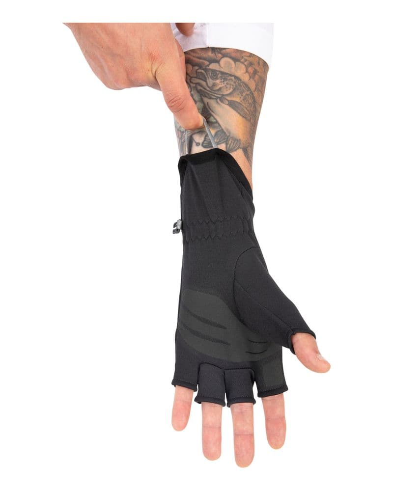 Freestone Half Finger Black view 3