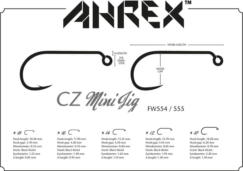 FW555 CZ Mini Jig Barbless # view 1