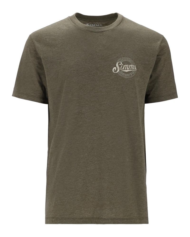 Circle Lockup T-Shirt Military Heather