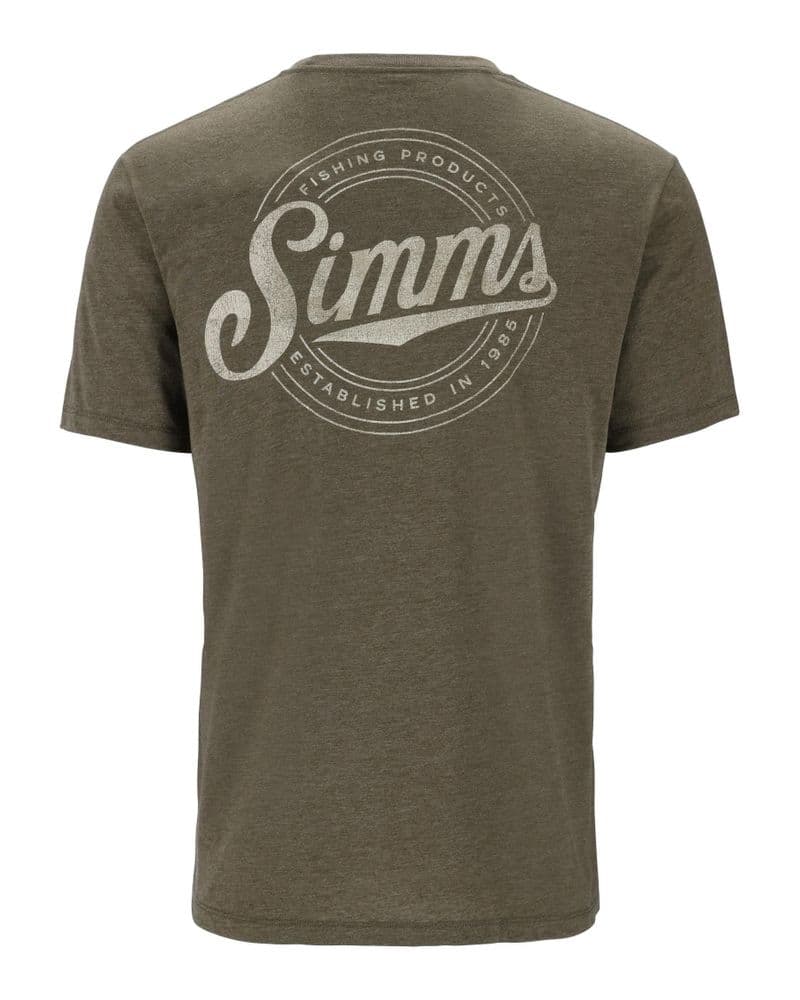 Circle Lockup T-Shirt Military Heather view 2