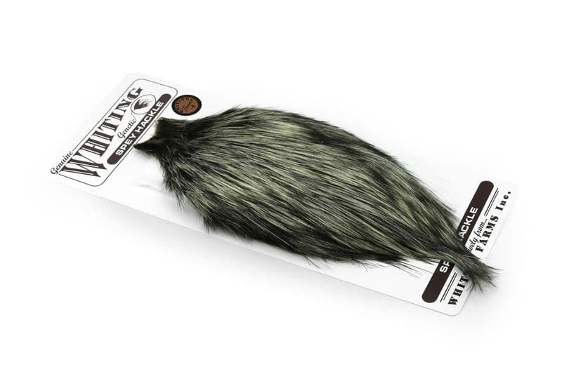 Spey Hackle Rooster Cape Bronze Unique Variant view 2