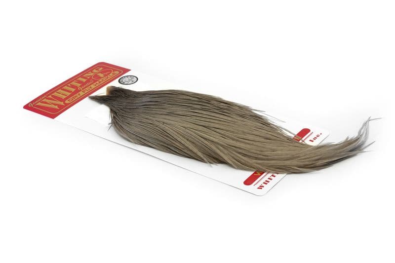 Whiting Silver Cape White dyed Medium Dun view 2