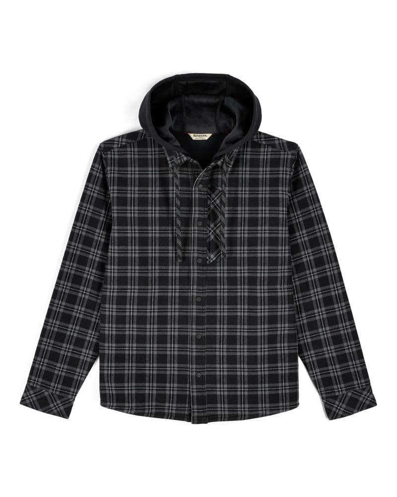 Coldweather Hooded Shacket Wkmup Pld Black view 1