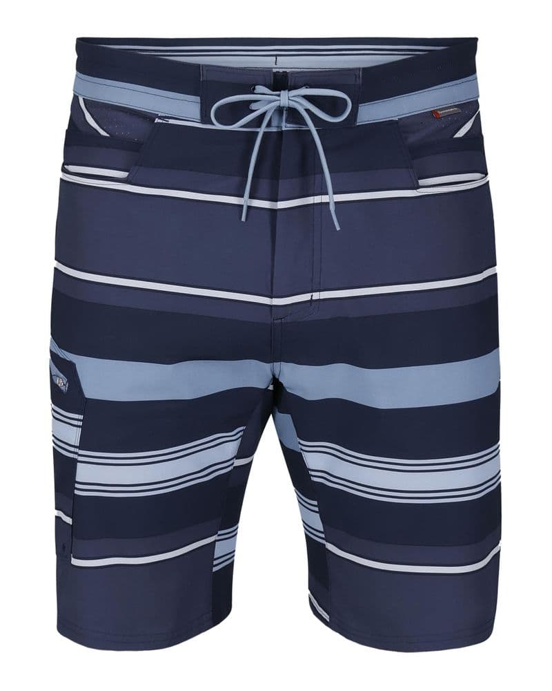 Seamount Board Short Huckleberry Stripe view 1
