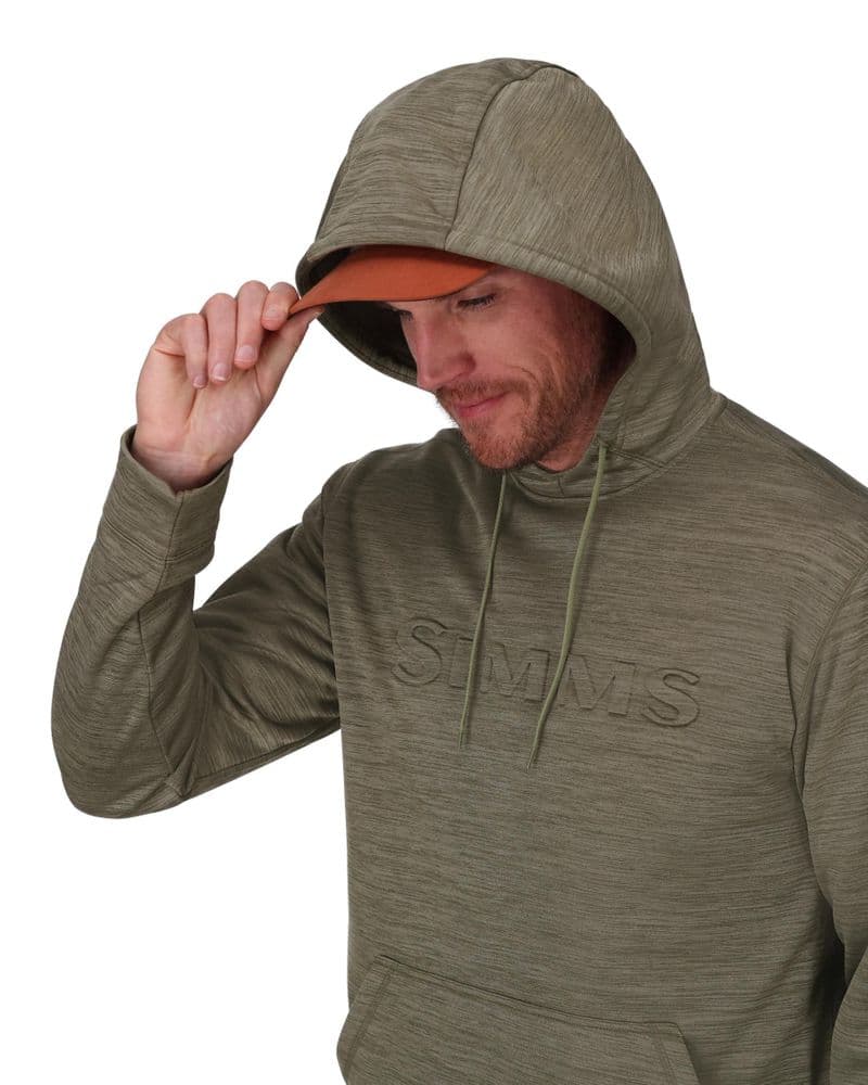 Simms Challenger Hoody Loden Heather view 1