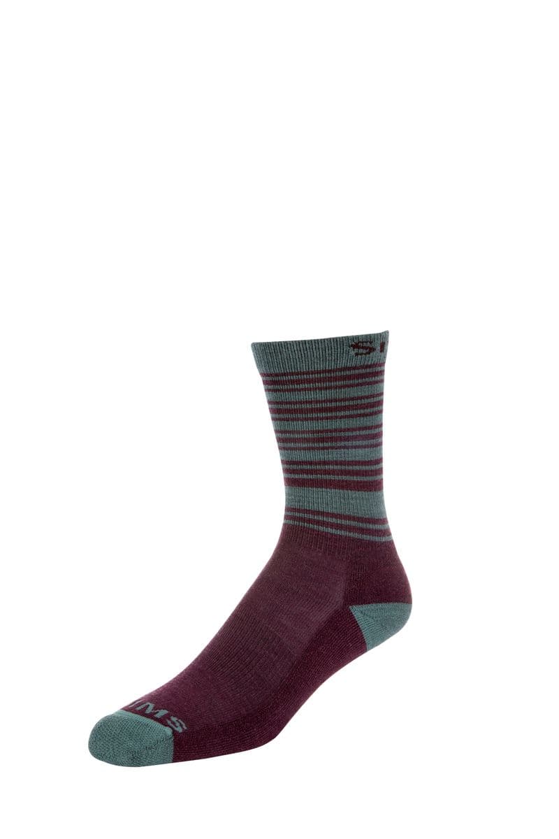 Wms Merino Lightweight Hiker Sock Garnet view 1