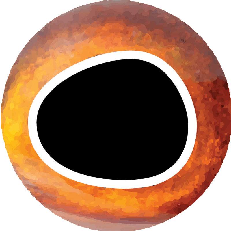Cool Eyes Orange 6mm view 1
