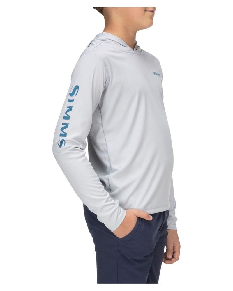 Kid's Solar Tech Hoody Sterling view 2