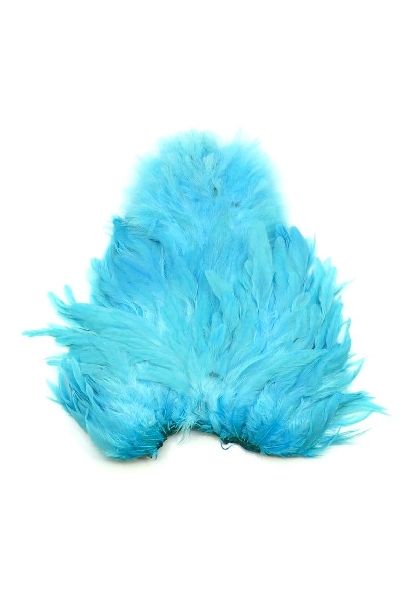 American Hen SH/C White dyed Silver Dr. Blue view 3