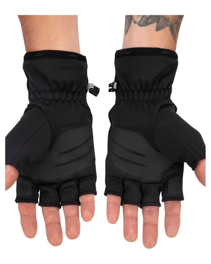 Freestone Half Finger Black