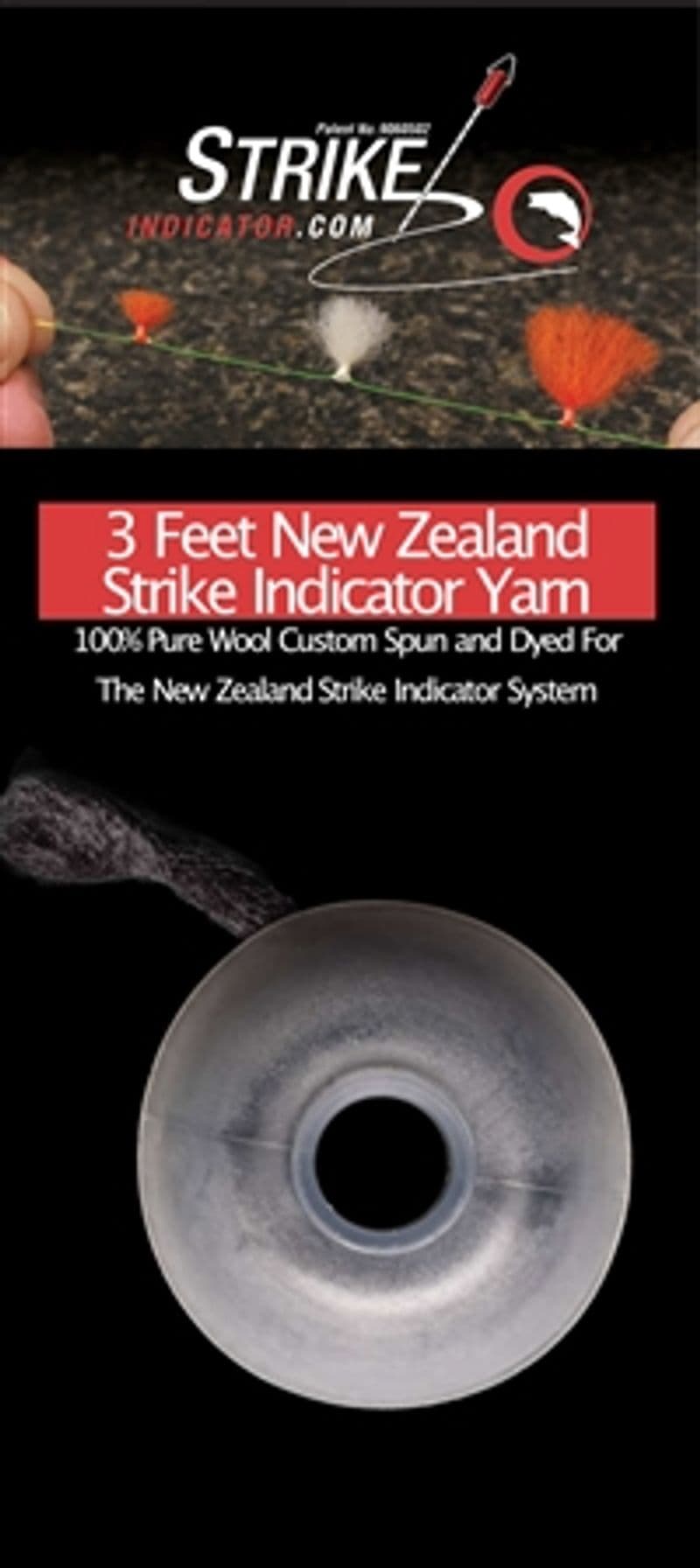 N. Zealand Wool on Spool J. Black