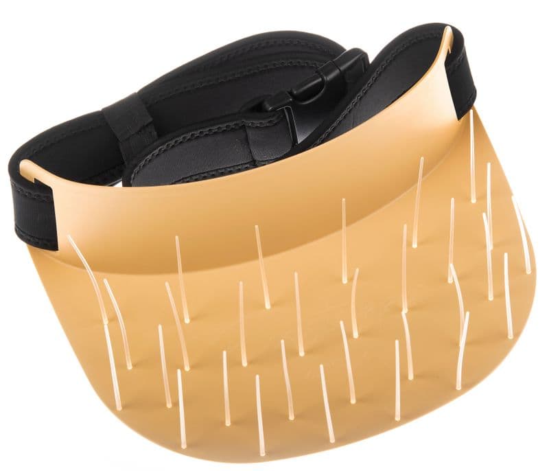 FlexiStripper Tan w/Clear pegs - 125 cm belt view 2