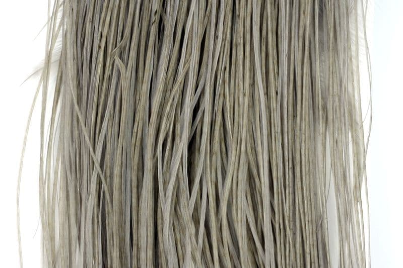 Whiting Pro Grade Midge Saddle White dyed Medium Dun view 1