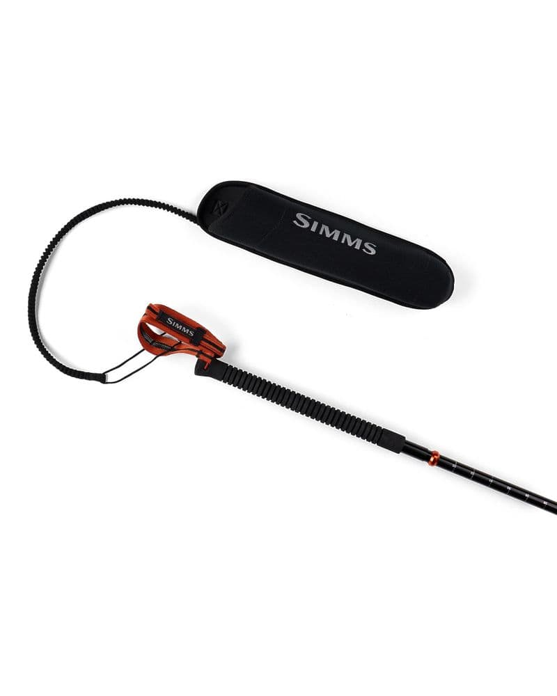 Wading Staff Alum. Black view 2