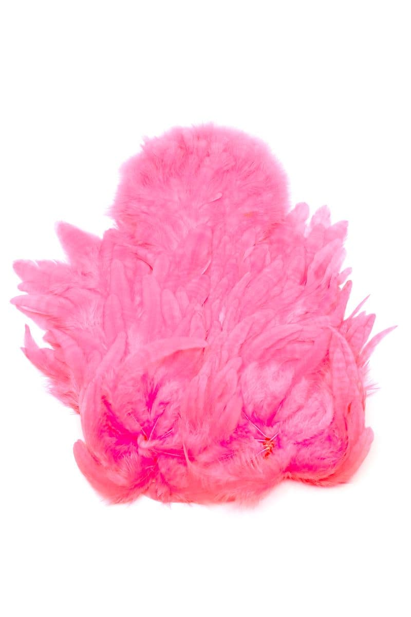 Whiting Rooster SH/C White dyed Pink view 2