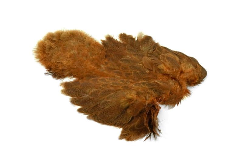 Brahma Hen SH/C Mottled Grey dyed Golden Brown view 2