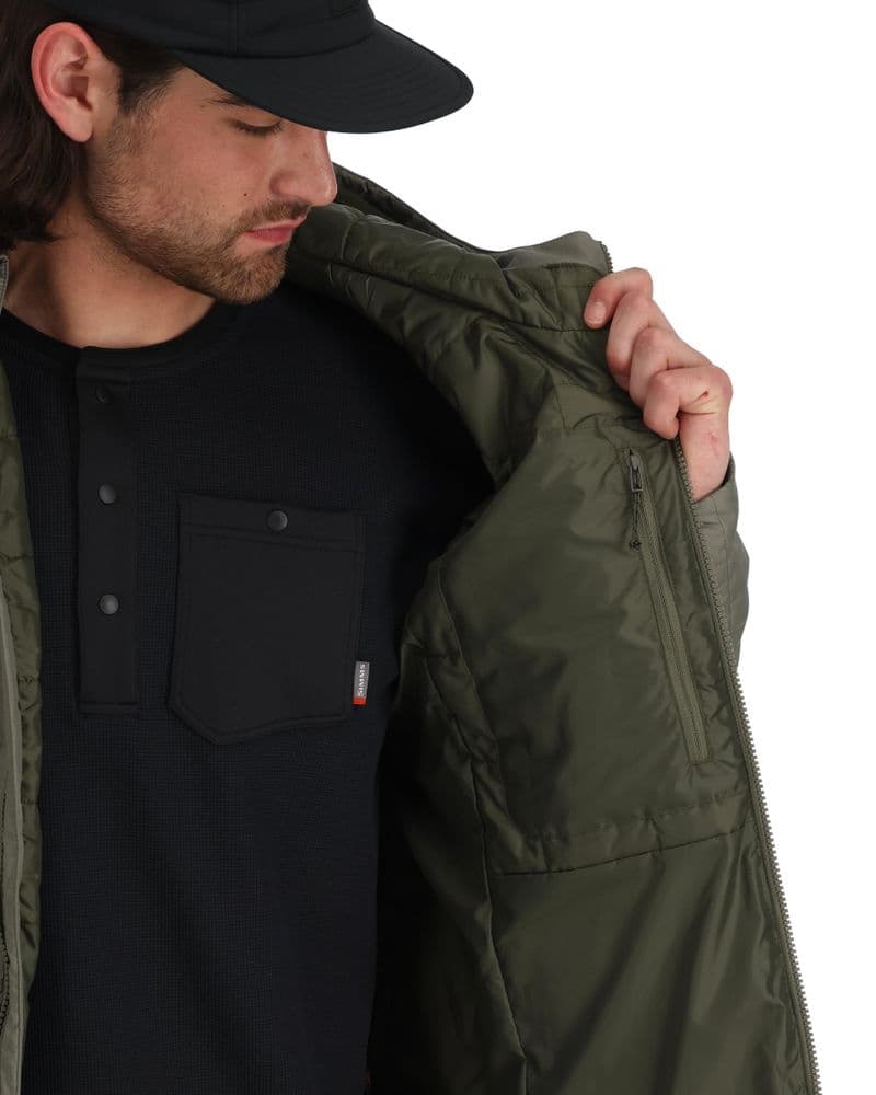 Fall Run Hoody Smokey Olive view 1