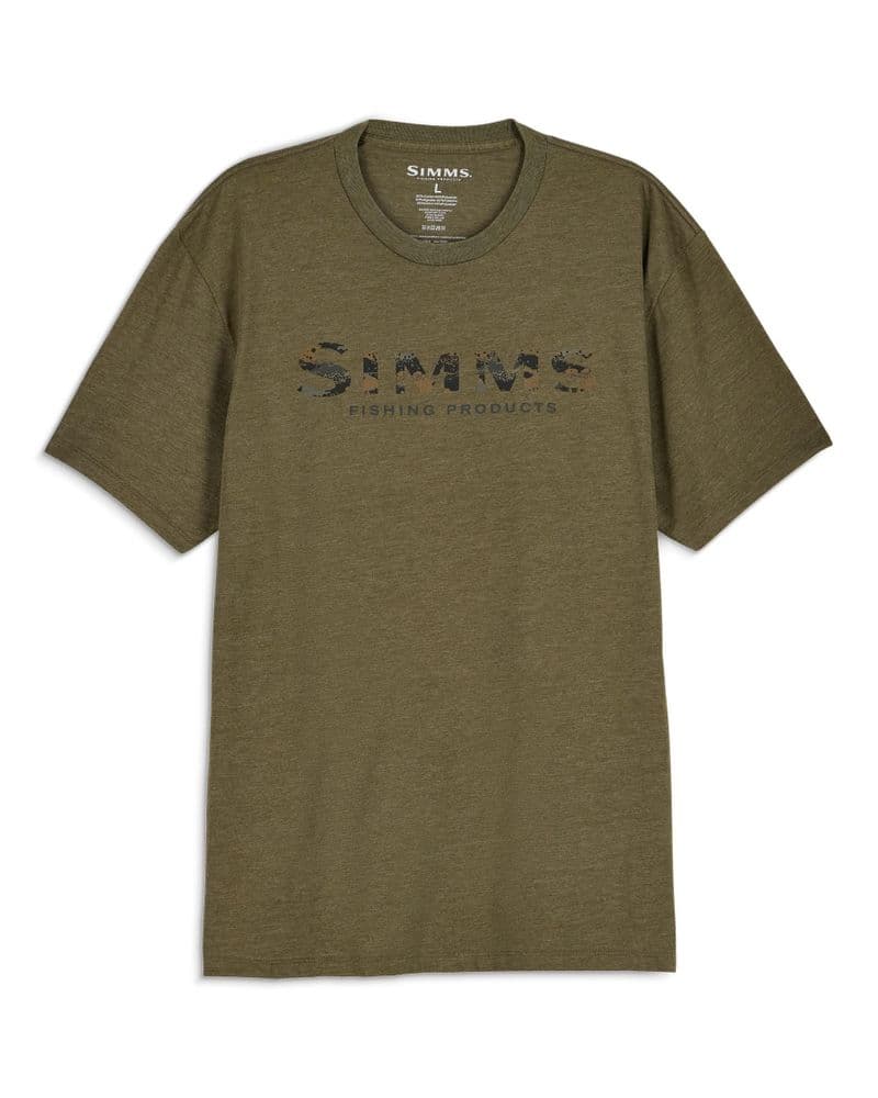 Shroud Fill Logo T-Shirt Military H.