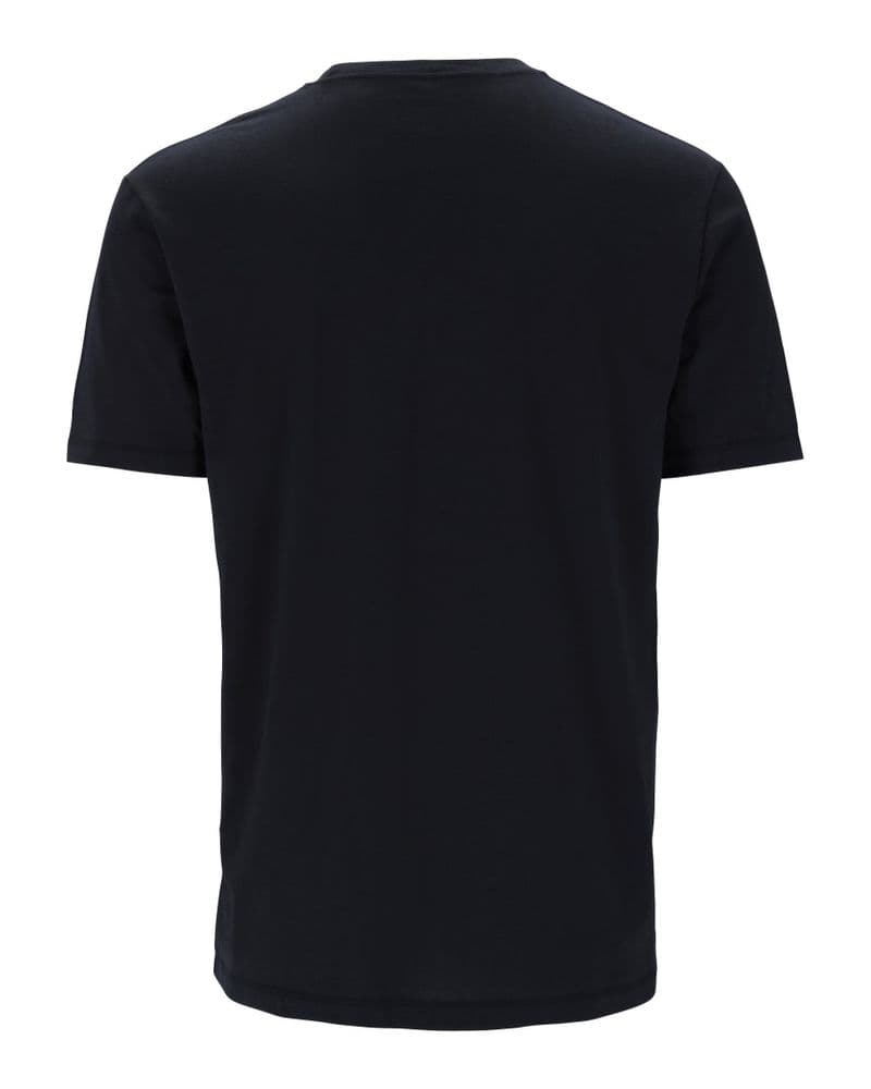Simms Logo T-Shirt Jet Black view 2