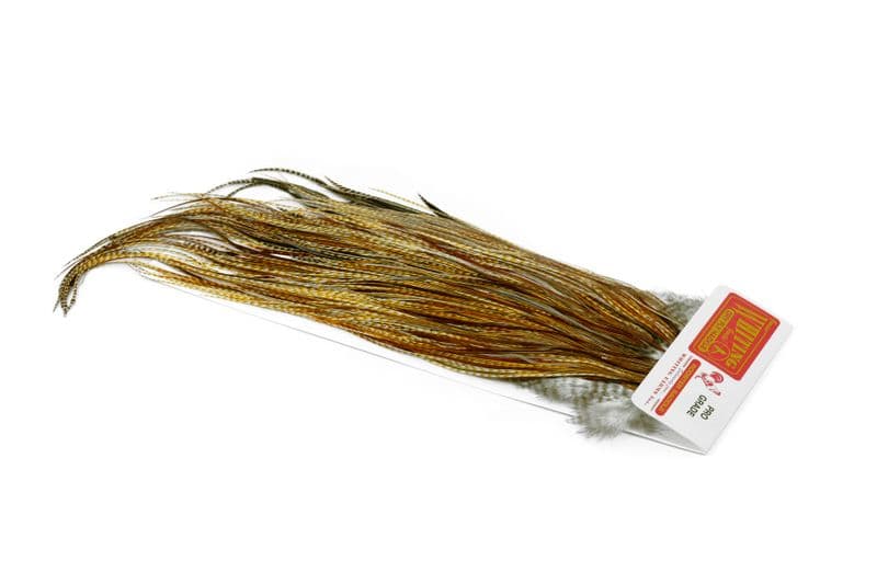 Whiting Pro Grade Midge Saddle Barred Med. Ginger view 2