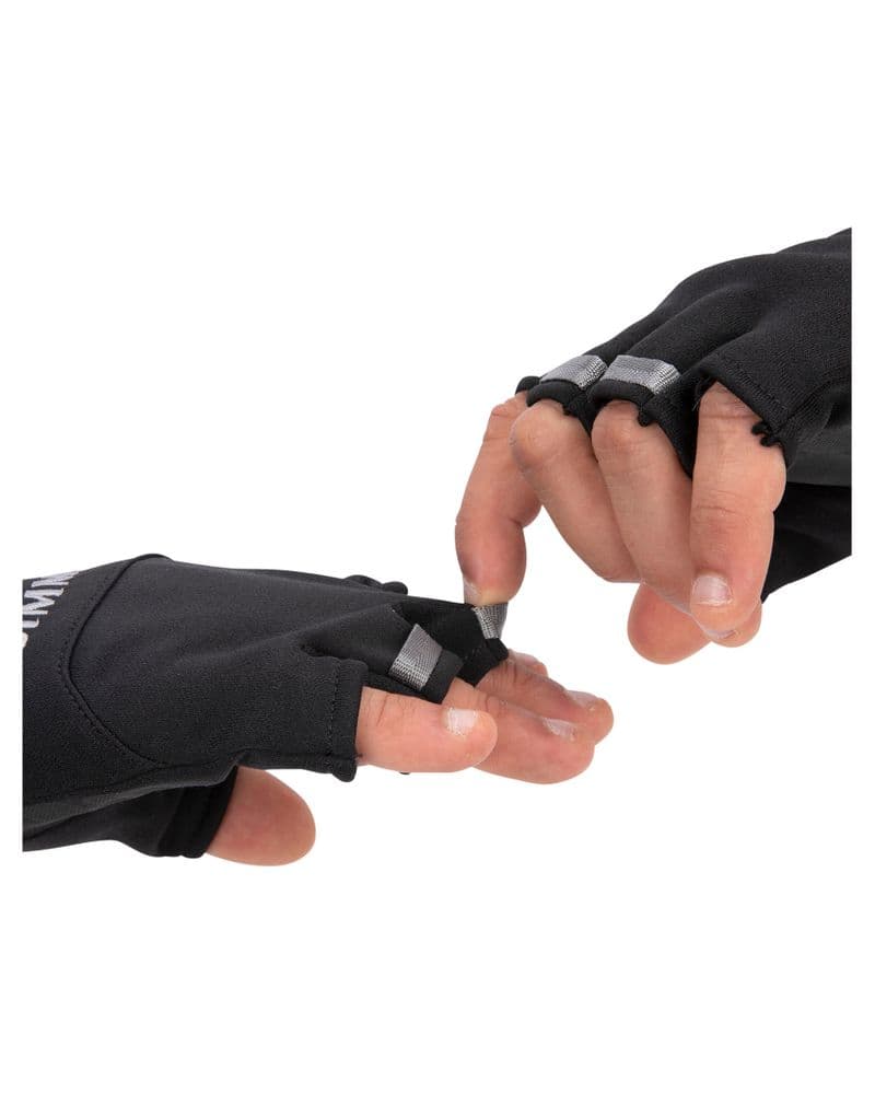 Freestone Half Finger Black view 6